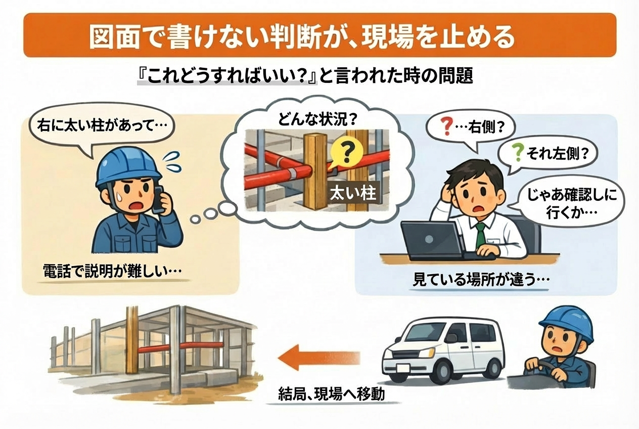 難しい判断のために現場へ